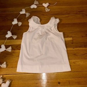 J crew white top
